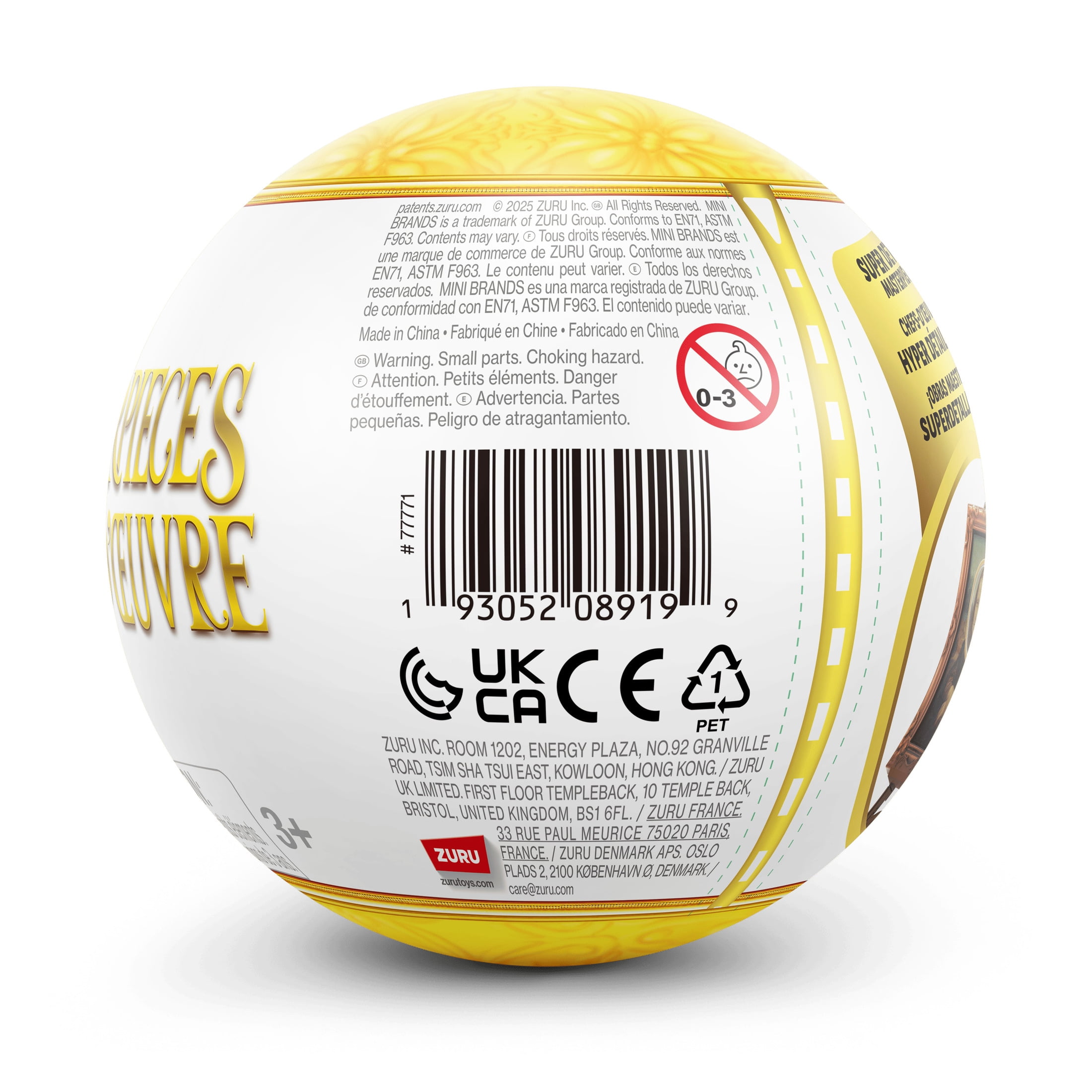 Mini Brands Mini Masterpieces Series 1 Novelty Blind Unboxing Collectible Toy by ZURU