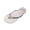 Silver, variant on Narveanno Slim Flip Flops for Women, Ladies Shower Slippers Flat Sandals for Summer Bathroom Beach Pool, Lightweight Basic Thongs Rubber Soft Slide Slip-on Shoes Beige 6.5