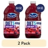 (2 pack) Ocean Spray® Diet Cran-Grape® Cranberry Grape Juice Drink, 64 fl oz Bottle