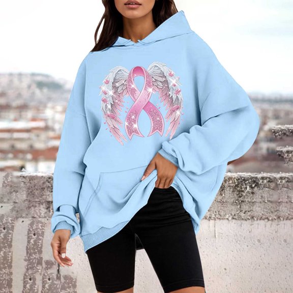Casual Oversized Hooded Sweatshirt Soft Pullover With Front Pocket For Wear