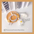 thumbnail image 1 of Cubierta De Polvo De Alambre Teléfono Móvil Mate De TPU/Juego De Manga Clara Anti Rotura De Tulipanes/Kit De Funda Protectora De Cargador Kuromi Doraemon De Dibujos Animados/Enrollador De Cable De Dat, 1 of 4