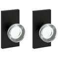 thumbnail image 7 of Baldwin PVCCYCFR190 Contemporary Crystal Privacy Door Knob Set - Black, 7 of 7