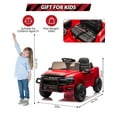 thumbnail image 5 of Eastvita 12V Licensed RAM Ride-On Pickup Truck, Remote, Suspension, Double Doors, Music, LED, 5 of 7