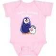 thumbnail image 3 of Inktastic Happy Birthday, Mama- Cute Penguins Boys or Girls Baby Bodysuit, 3 of 5