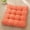Orange, variant on Nkmbld Indoor Chair Cushions for Dining Chairs, High Density Foam Comfortable Tatami Mats Futon Seat Cushions for Couch, Sofa and Patio Furniture, Blue