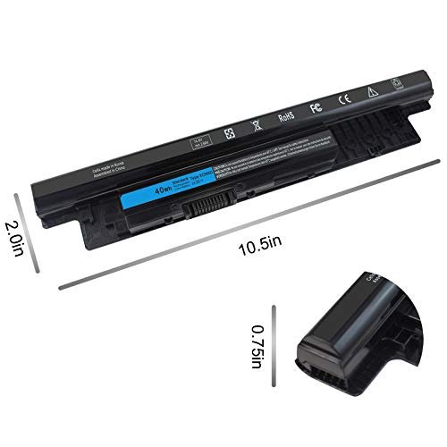 Batería XCMRD 40WH 14.8V para Dell Inspiron 15 3000 Series 15 3542 i3542 3521 3541 i3541 i3543 3531 3878 3537 15R-5521 15R-5537 17 3737 3721 17R-5737 Latitude 3440 3540 P28F P40F P26E 4WY7C T1G4M FW1M