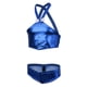 thumbnail image 3 of Conjunto de Disfraces de Fantasía de Correas Elásticas para Hombre, Lencería Corporal, Pecho, Medio Arnés Azul, 3 of 9