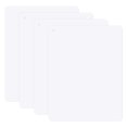 thumbnail image 1 of Uxcell 4-Pack Letreros de Metal en Blanco Blancos 11x14 Pulgadas Placas de Aluminio para Sublimación Letreros en Blanco para Manualidades/Jardín/Exteriores Grosor 0.03 Pulgadas, 1 of 1