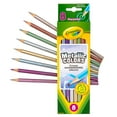 thumbnail image 3 of Crayola Metallic FX Colored Pencil Set, 8-Colors, 3 of 3