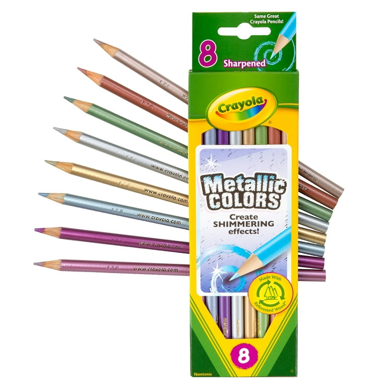 Wholesale glitter color pencil For Drawing And Writing 