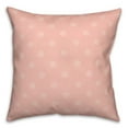 thumbnail image 2 of Creative Products Happy Girls Are The Prettiest Pink Polka Dot 18 x 18 Spun Poly Pillow, 2 of 3