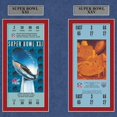 thumbnail image 2 of New York Giants Super Bowl Ticket and Game Coin Collection Framed, 2 of 7