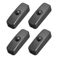 thumbnail image 6 of Mini Inline Cord Switch AC250V 6A/ 125V 10A On-Off Control Through Latching Press Switch for Bedroom Table Light 4pcs, 6 of 6