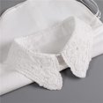 thumbnail image 4 of YooGuoGuo Fake Collar Detachable Blouse Dickey Collar Half Shirts Faux False Collar for Women & Girls Favors, 4 of 8