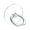 Sliver, variant on 1 Pcs Clear 360° Rotating Phone Ring Holder Stand, Transparent Finger Grip Kickstand for iPhones or Phone Case