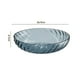 thumbnail image 2 of Bowl de frutas transparente, tamaño pequeño, azul translúcido, sala de estar, 2 of 2