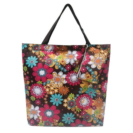 Reusable Foldable Totes Bags with Mini Zipper Bag Grocery Shopping ...