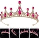thumbnail image 3 of Diadema de fiesta con corona de diamantes de imitación, tocado de fiesta para niña pequeña, 3 of 5
