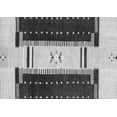 thumbnail image 1 of Ahgly Company Indoor Rectangle Abstract Gray Modern Area Rugs, 8' x 10', 1 of 4
