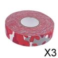 thumbnail image 1 of DYNWAVECA 3x1 Rouleau Antidérapant Résistant à l'Usure Bâton de Hockey sur Glace Rouge 3 Pcs, 1 of 9