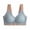 Blue, variant on Aoochasliy Wireless Bras for Women Push Up Bra Ultra-thin Cup No Steel RingUnderwire Bras Gathered Sleep Bra