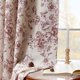 thumbnail image 3 of Cortinas Jinchan Blackout de lino floral, 160 x 160 cm, Navidad, 3 of 8