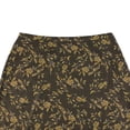 thumbnail image 5 of Lamuusaa Women Retro Style Skirt, Tawny Leaves Printed Pattern Low Waist Flowy Skirt, S/ M/ L, 5 of 6