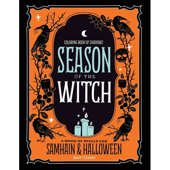 Coloring Book of Shadows: Season of the Witch, (Paperback)