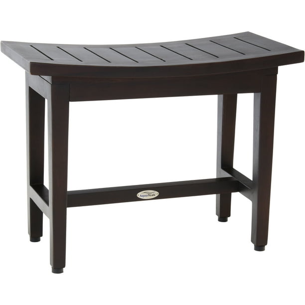 Patented 24" Maluku™ Lotus Teak Shower Bench