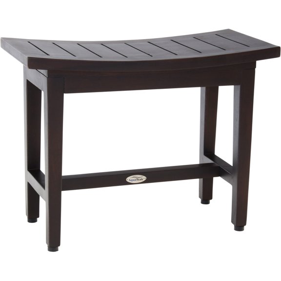 Patented 24" Malukuâ„¢ Lotus Teak Shower Bench