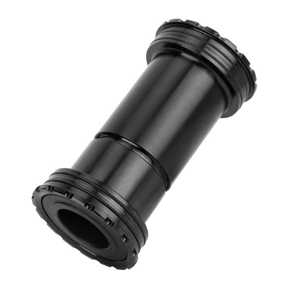 Bike Bottom Bracket, EVO24 Bearing Bottom Bracket BB386 Alloy Bottom Bracket, For Outdoor Bicycle Black