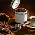 thumbnail image 4 of 304 SS Vacuum Sealed Container with Built-in Valve & Spoon Airtight Coffee Bean Jar, 4 of 4