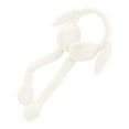 thumbnail image 2 of Baberdicy Unisex Moving Bunny Ear Headband, Plush Winter Earmuffs with Flapping Ears, Cute Gift White Universal Fit, 2 of 4