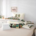 thumbnail image 6 of Homewish Western Cowboy Boots 7pcs Bedding Comforter Set,Retro Aztec Geometric Queen Bedding Sets,Vintage Triangle Queen Sheet Sets For Boys Kids,Ultra Soft Home Decor Reversible, 6 of 8