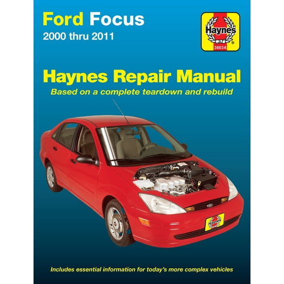 Pre-Owned Ford Focus 2000 Thru 2011 Haynes Repair Manual (Paperback) 162092000X 9781620920008