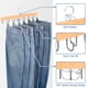 thumbnail image 4 of Jean Hangers KAQUBE, 14 ganchos para madera que giran 180°, paquete de 2, 4 of 6