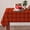 Christmas06, variant on Christmas Tablecloth, Christmas Table Cloth Winter Snowflake Xmas Holiday Rectangular Tablecloth for Christmas Decor, Waterproof Wrinkle Free Red Christmas Tablecloth for Rectangle Tables 60 X 120