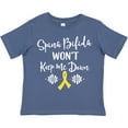thumbnail image 3 of Inktastic Spina Bifida Awareness Message Ribbon Boys or Girls Toddler T-Shirt, 3 of 5
