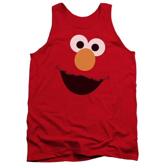 Sesame Street - Elmo Face - Tank Top - Large