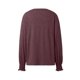 thumbnail image 5 of Blusa de manga larga con cuello redondo y pliegues para mujer - 82 % poliéster, top informal de negocios, 2025, de moda - Tallas S-XXL, 5 of 8