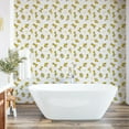thumbnail image 6 of Ambesonne Cartoon Peel & Stick Wallpaper for Home, Repetitive Little Ducklings, 13"x100", White and Mustard, 6 of 6