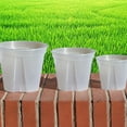 thumbnail image 6 of Clear Pots For Plants, Flower Pots With Drainage Holes, Plastic Clear Nursery Pots, Plant Pots For Indoor Outdoor, 6 of 7