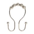 thumbnail image 1 of Gancho para cortina de ducha Gardenne, 12 unidades, doble gancho, buen equilibrio, gran capacidad de carga, anillos deslizantes suaves., 1 of 8