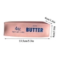 thumbnail image 4 of Crunchy Butter Squishy Asmr Bead Filled, Slow Rising Squeeze | 4oz Squeeze Stress Butter Stick Squishies Slow Rising Squeeze Portable Rebound Calming Anxiety Relief Tool for Adults, 4 of 8