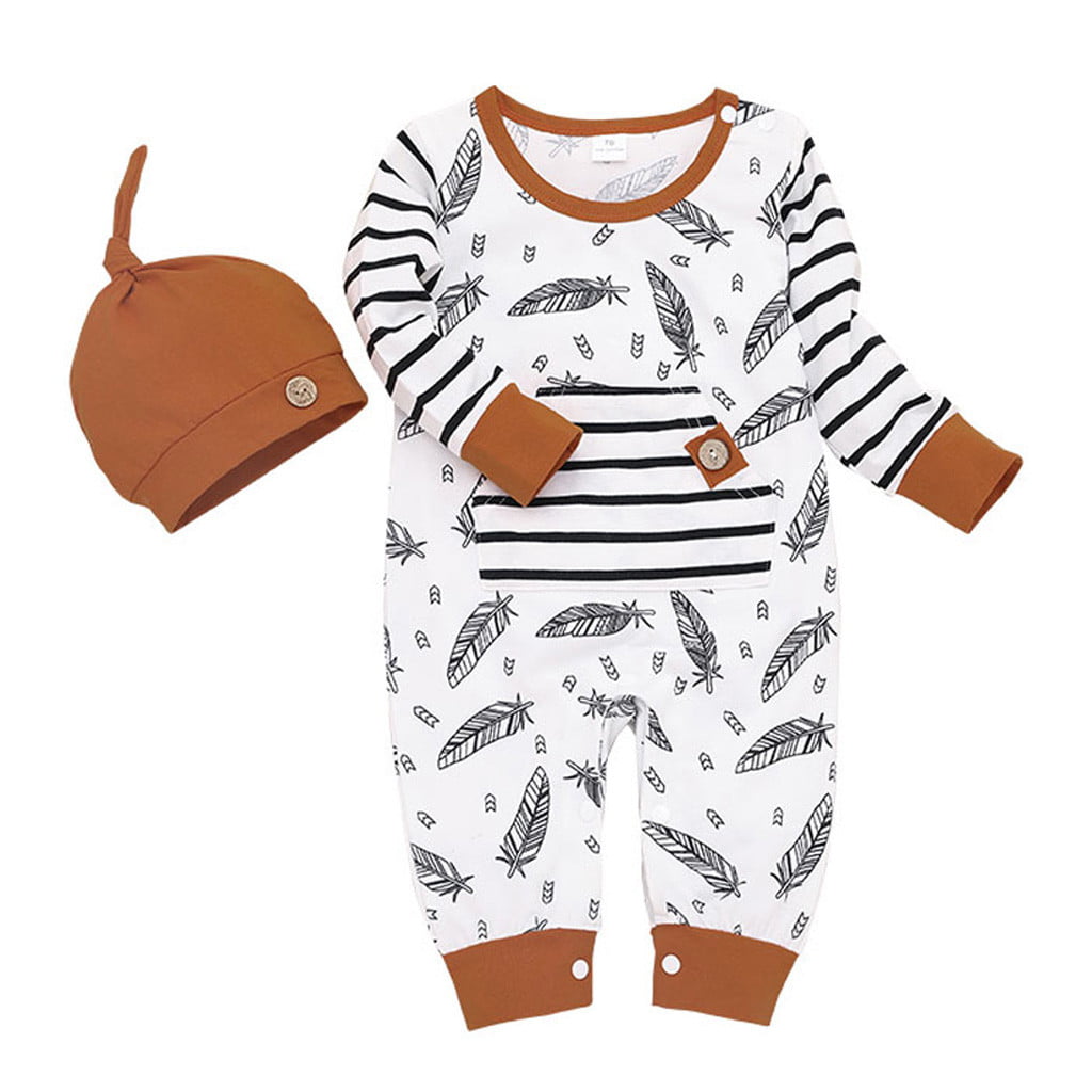 Baby Girls Boy Clothes Set Short Sleeve Romper Jump Suit Sale