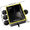 thumbnail image 4 of Lojalitet Caja de conexiones impermeable conectores de cable jardín exterior Caja de conexiones eléctricas de 4 vías Caja de conexiones IP68 Ø4-14mm - DKSFJKL, 4 of 5