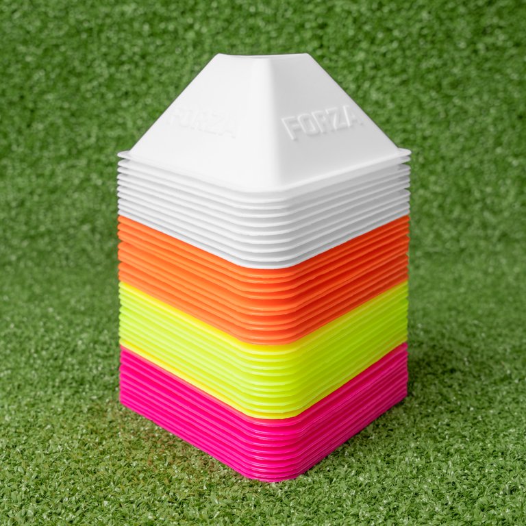 FORZA Mini Tri Training Cones [40 Pack] - Walmart.com
