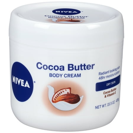 NIVEA Cocoa Butter Body Cream 15.5 oz. - Walmart.com