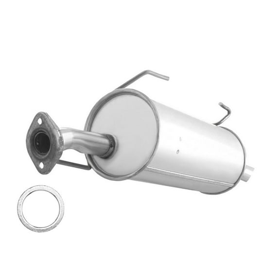 Rear Exhaust Muffler w Gasket New for Nissan Versa 1.8L 07-12 Hatchback ONLY!!!