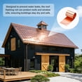 thumbnail image 6 of Copper Flashing, 32 Gauge 0.2mm Thickness 99.95% Pure Copper Sheet Roll, 3" Width x 6.5ft Metal Foil Plate for Roofing Repair, DIY Project, and Electricity, 6 of 7